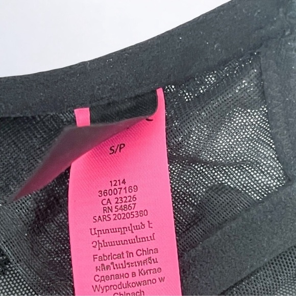 La Senza Black Lace Corset Bustier Top – Size S - Picture 11 of 12